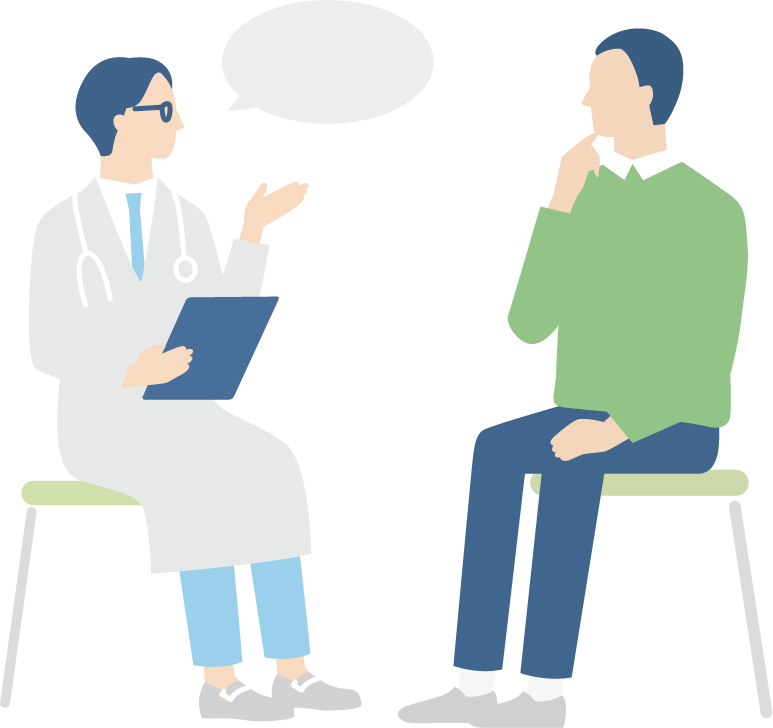 まずは問診から